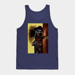 Space fearless bounty hunter Tank Top